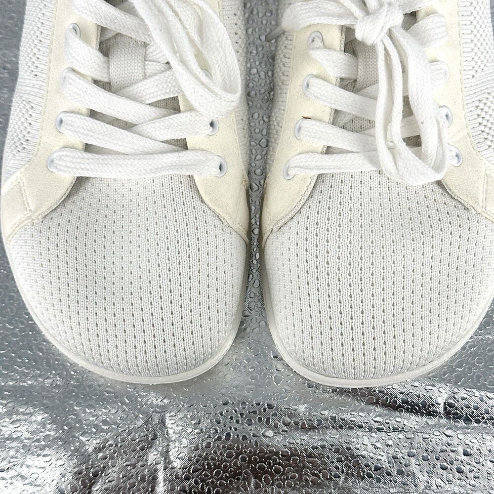 Xero Shoes Dillon Womens Size 9 White Knit Minimalist Barefoot Lace Up - Picture 4 of 13